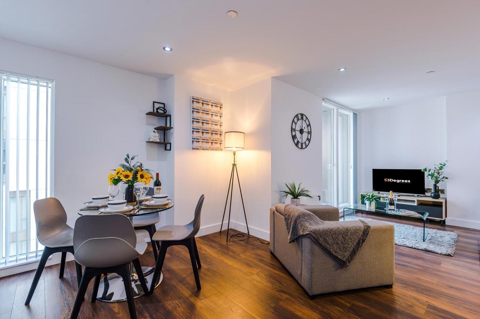 Sleek Apartment In Manchester By 53 Degrees Property, Ideal For Couples, Amazing Location! Exterior photo