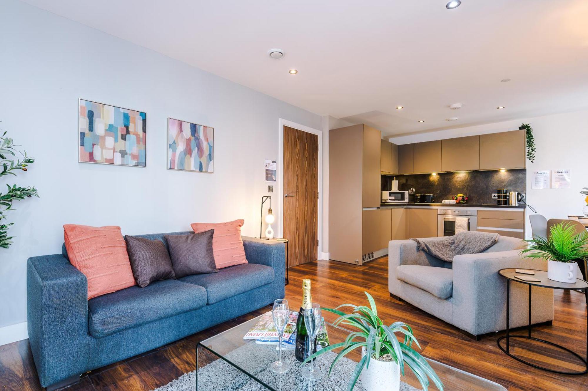 Sleek Apartment In Manchester By 53 Degrees Property, Ideal For Couples, Amazing Location! Exterior photo